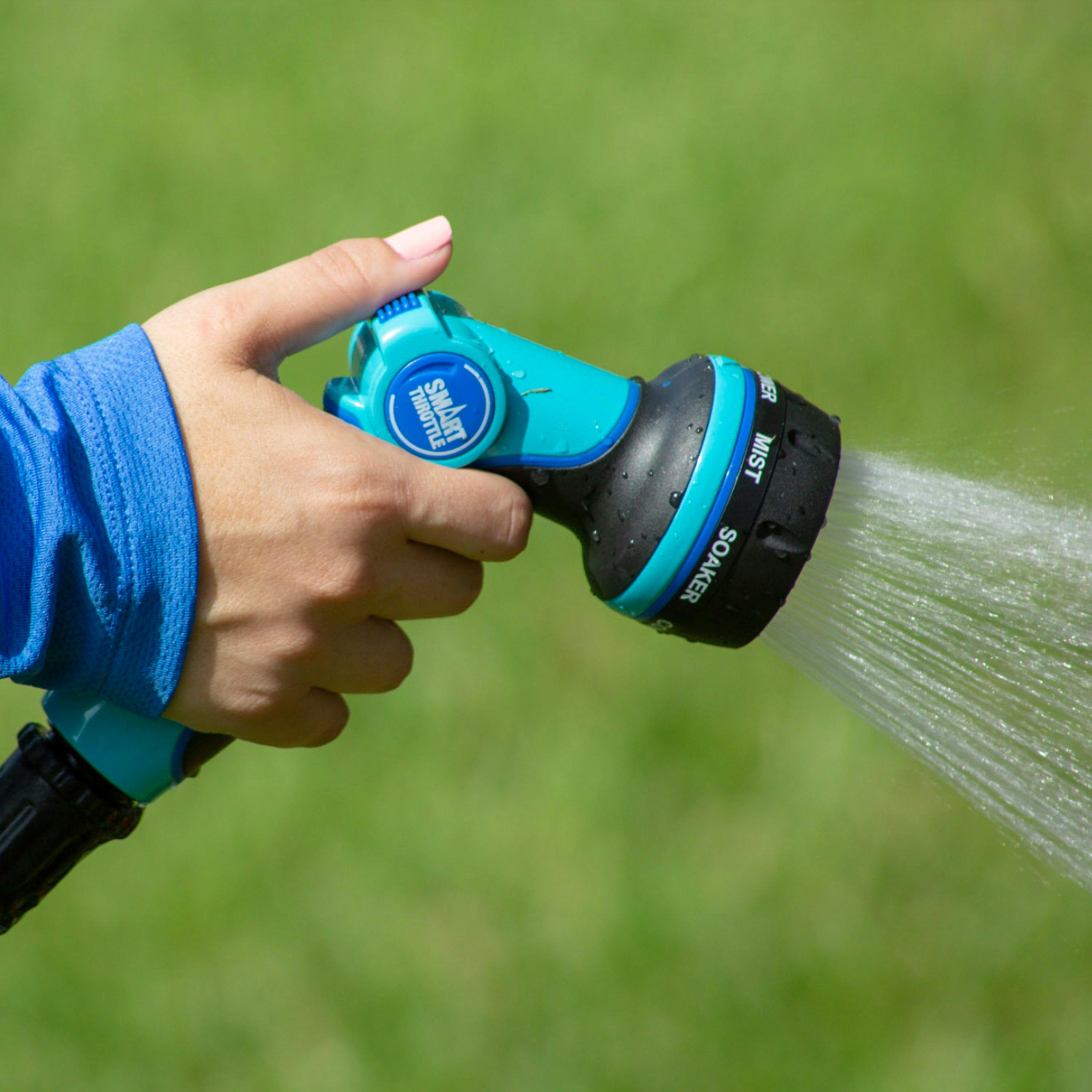 w/Smart Throttle,w/ Smart Throttle Aqua Joe AJHN102 Heavy Duty Indestructible Metal Multi Function Adjustable Hose Nozzle w/Smart Throttle,w/ Smart Throttle Aqua Joe AJHN102 Heavy Duty Indestructible Metal Multi Function Adjustable Hose Nozzle